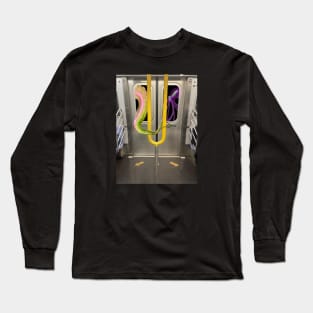 Octopus Subway Straphangers Long Sleeve T-Shirt